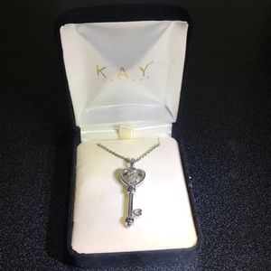 Kay’s Jane Seymour Open Heart Necklace